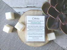 Load image into Gallery viewer, Soy Wax Melt - Coconut Lime