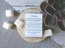 Load image into Gallery viewer, Soy Wax Melt - Green Tea &amp; Lemongrass