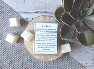 Soy Wax Melt - Champagne & Strawberries