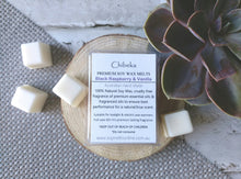 Load image into Gallery viewer, Soy Wax Melt - Black Raspberry Vanilla